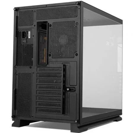 NOX NXHUMMERGALAXYBK Hummer Galaxy Semitorre ATX Negra ARGB con Ventana Frontal y Lateral, sin Fuente
